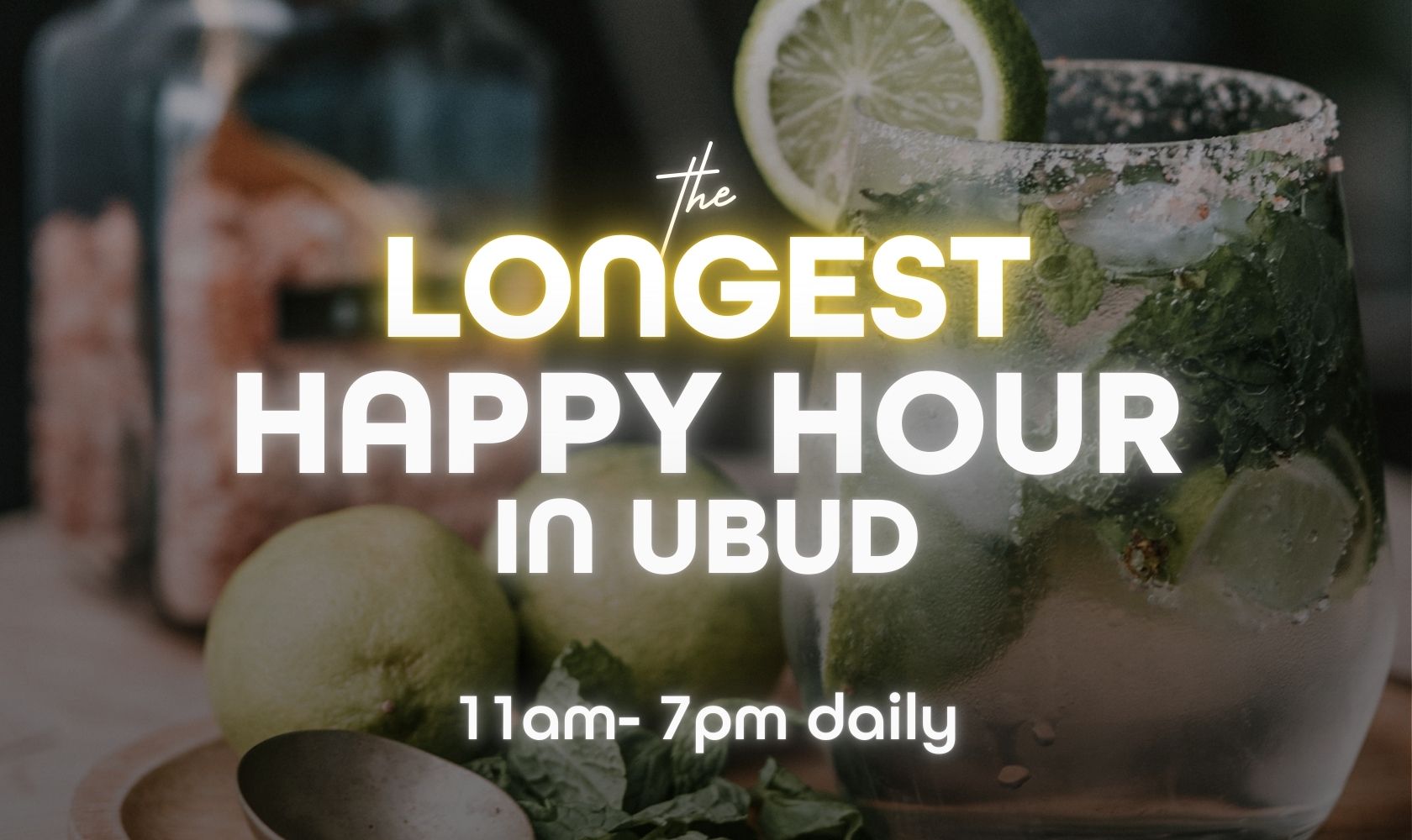 Late Night Happy hour, Ubud