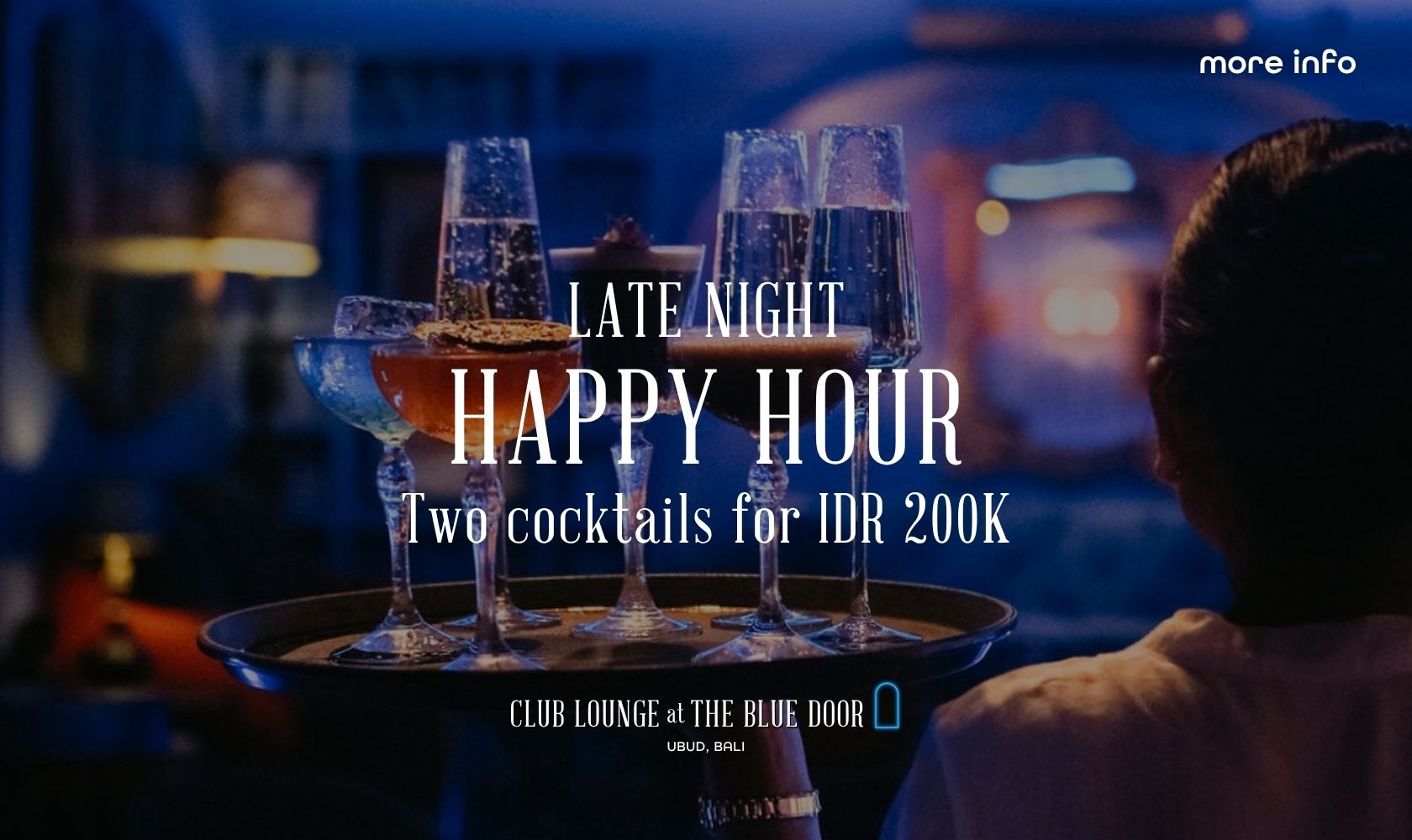 Late Night Happy Hour at The Blue Door