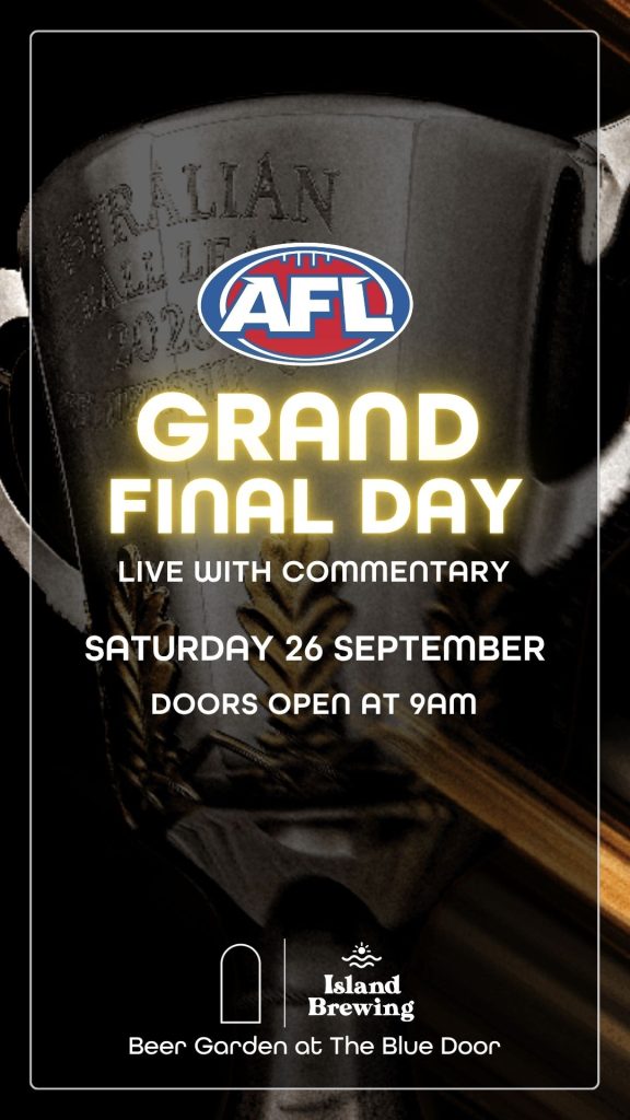 Live Showing AFL Grand Final 2026 at The Blue Door Ubud