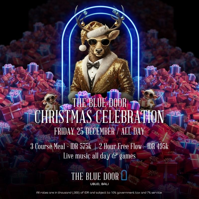 Celebrate Christmas 2026 at The Blue Door, Ubud