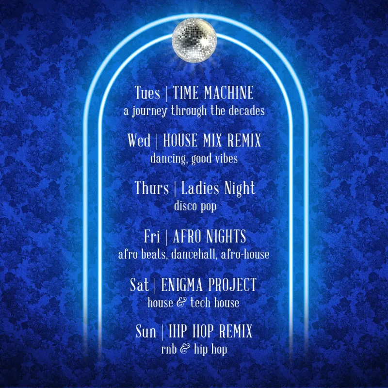 Weekly Lineup The Blue Door Bali Weekly Lineup The Blue Door Bali
